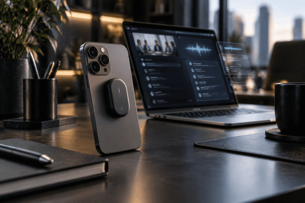 A Magnetic Selfie Screen for Your Phone’s Rear Camera