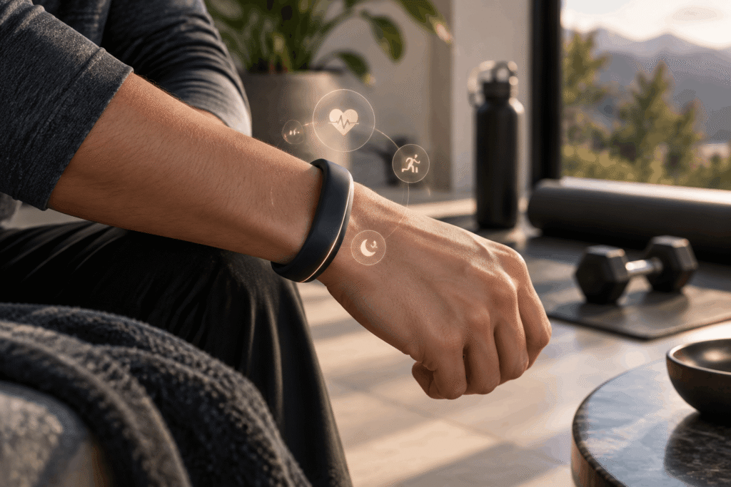 A Screenless Fitness Tracker