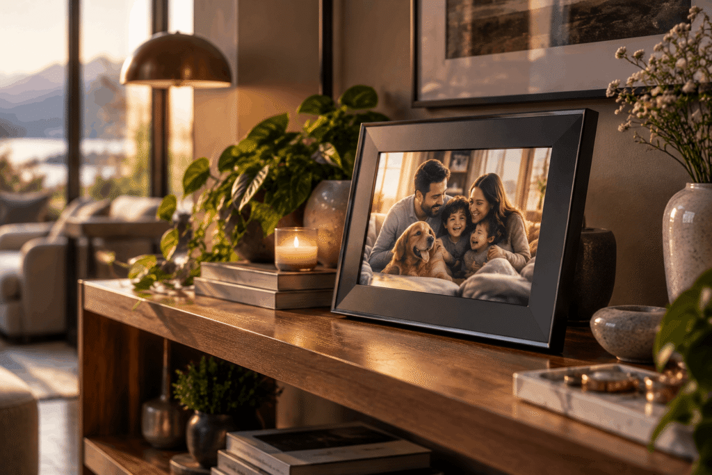 A Digital Photo Frame and Private Family Hub