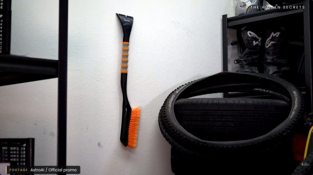 AstroAI snow brush and ice scraper