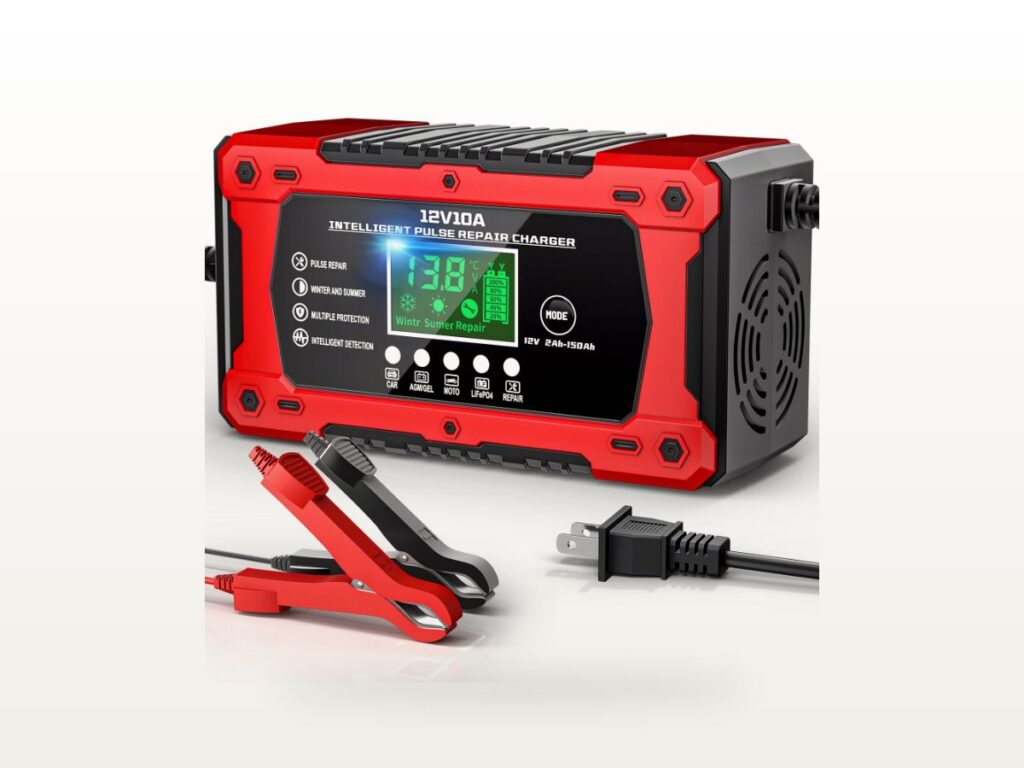 YDBAO 10A Smart Car Battery Charger