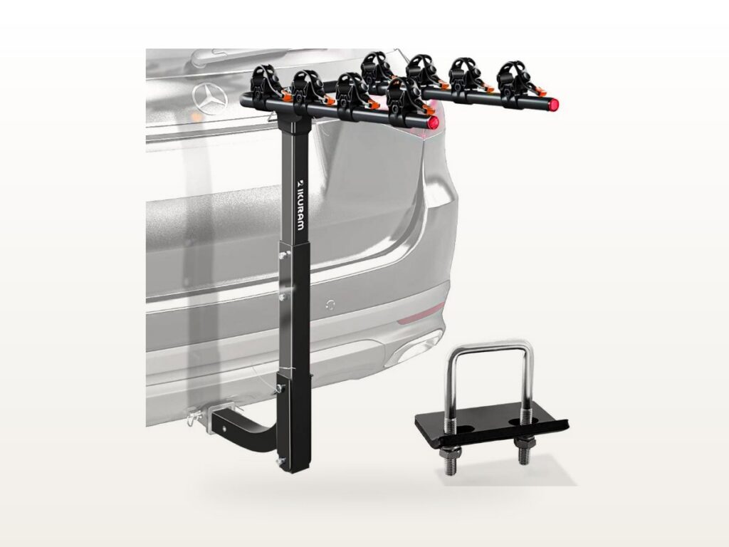 IKURAM R 4-Bike Hitch Rack