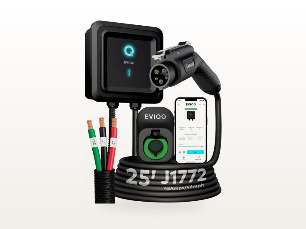 EVIQO 48A Level 2 EV Charger (Hardwired)