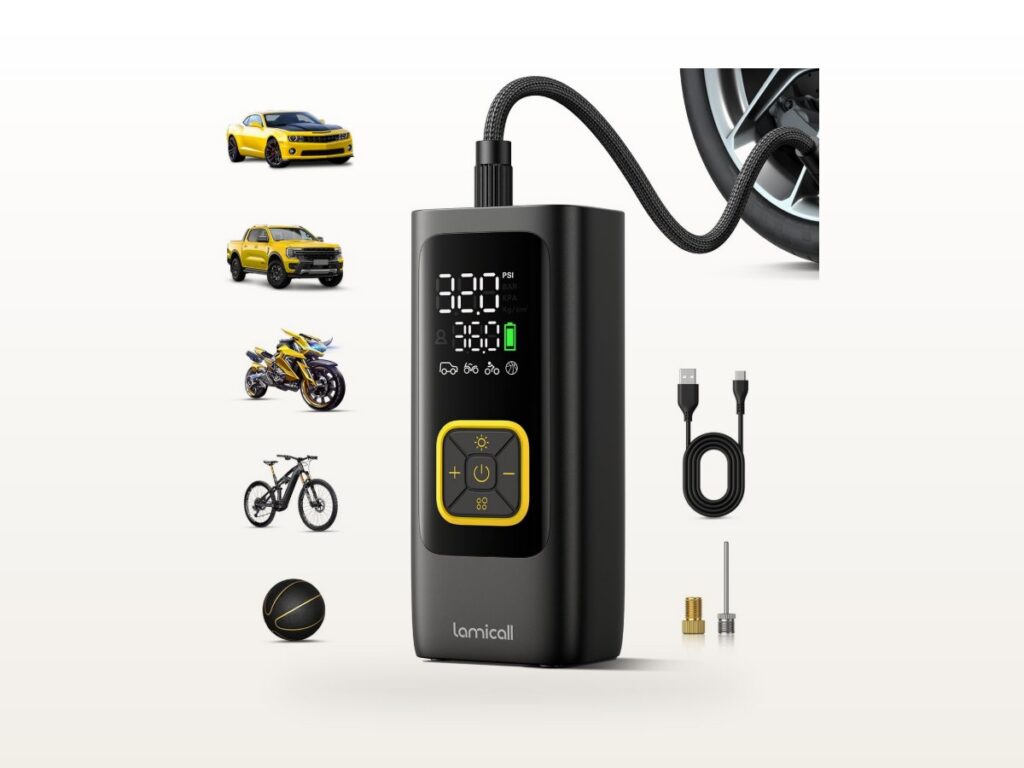 Lamicall Portable Tire Inflator