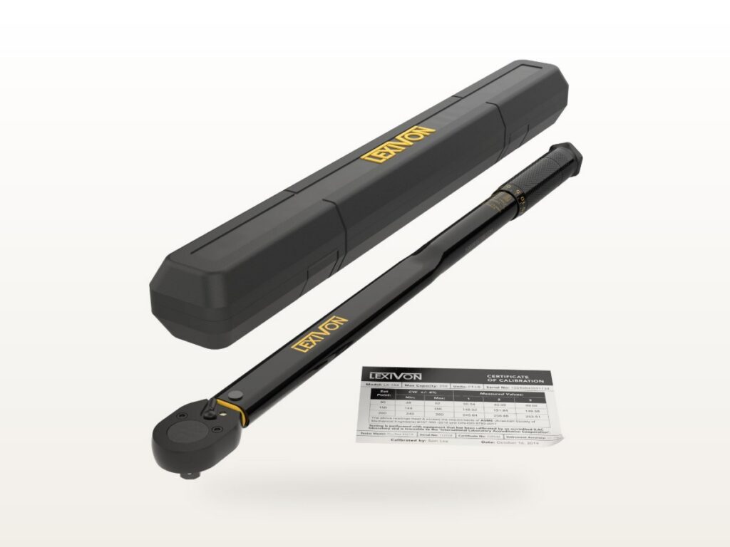 LEXIVON LX-184 1/2" Click Torque Wrench (25–250 ft-lb)