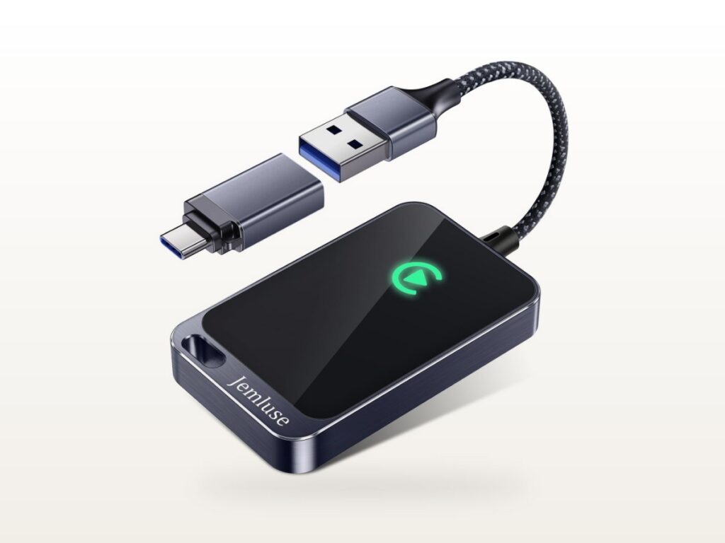 Jemluse Wireless CarPlay Adapter