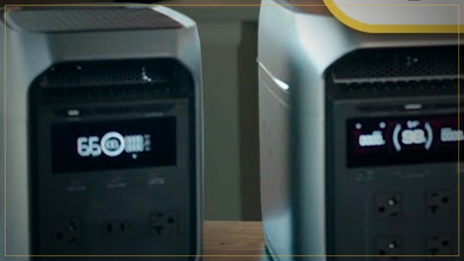 EcoFlow DELTA 3 series power stations side by side
